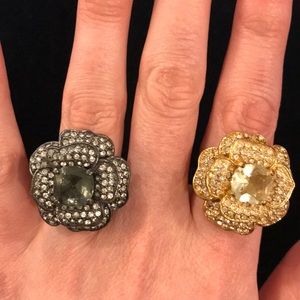 Stella & Dot Flower Ring Adjustable